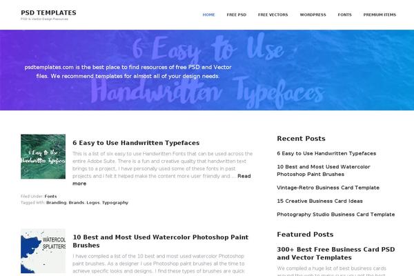 Studio-pro theme site design template sample