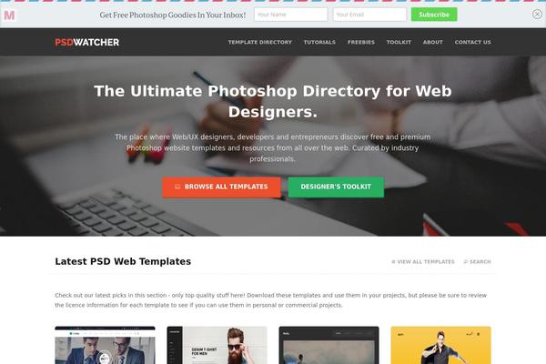 Reverie theme site design template sample