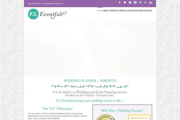 Twenty Twelve theme site design template sample