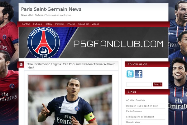 psgfanclub.com site used BlogoLife
