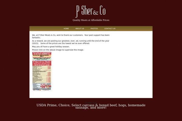 pshermeats.com site used Twentyten4
