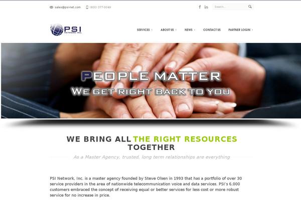 Terra theme site design template sample