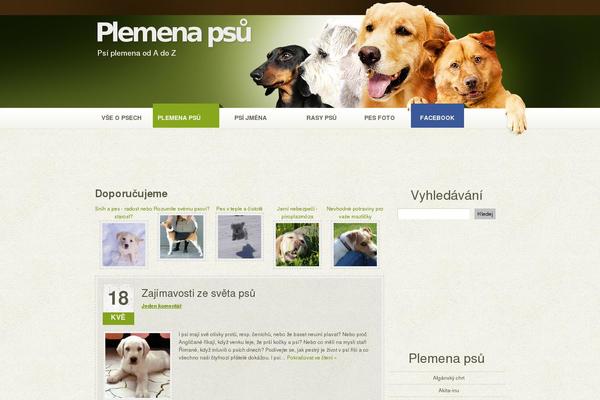 psi-plemena.cz site used Theme1190