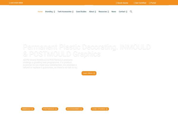 Site using Text Hover plugin