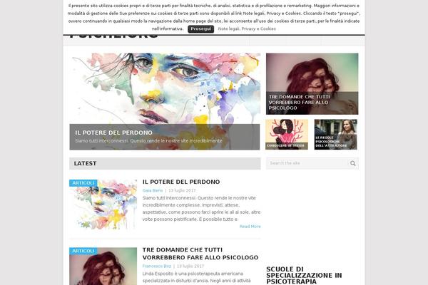 Magbook theme site design template sample