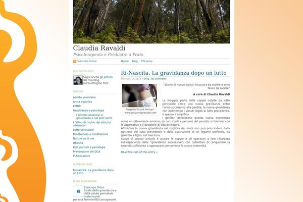 Tarski theme site design template sample