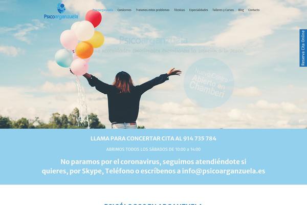 Site using WP Contact Slider plugin