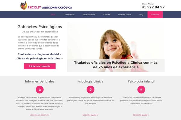 psicoley.com site used Psicoley