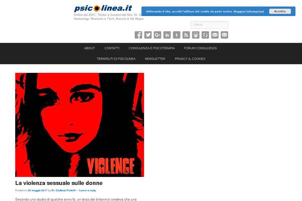 psicolinea.it site used News-hub