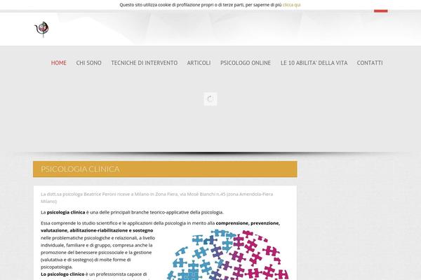 psicologabeatriceperoni.it site used Viva_theme