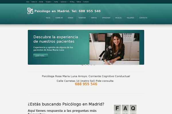 psicologaenmadrid.com site used Psicologa-en-madrid