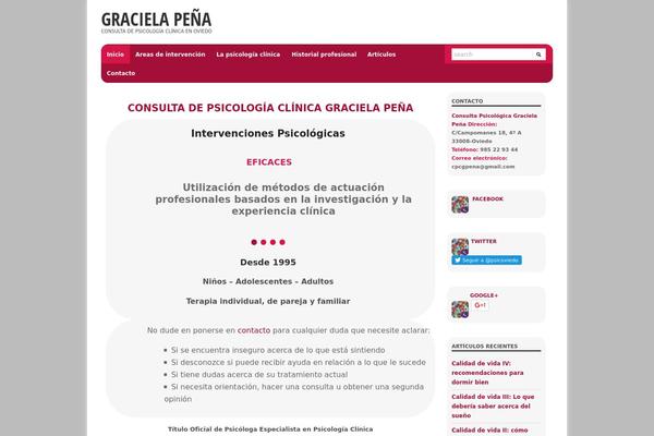 Erudito theme site design template sample