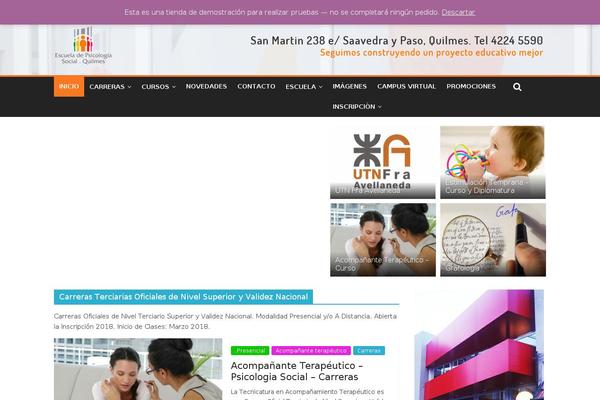 Site using Responsive Gallery Grid plugin