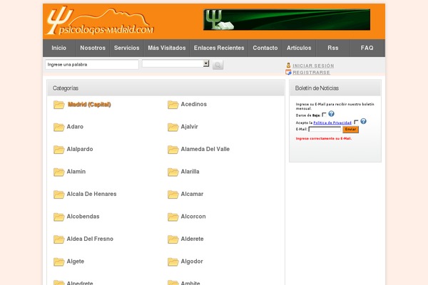 Directorypress theme site design template sample