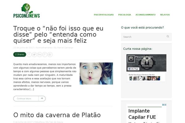 Rise theme site design template sample