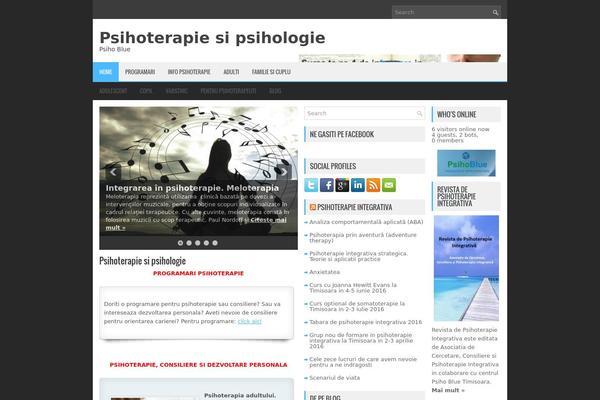 Colibri WP theme site design template sample