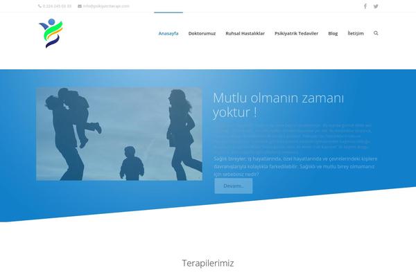 iMedica theme site design template sample