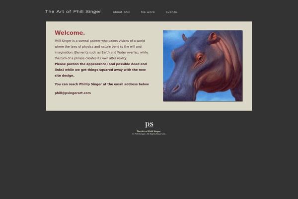 psingerart.com site used Phill