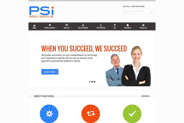 Symple theme site design template sample