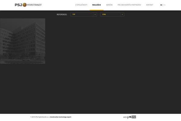 hydrotranzit theme websites examples