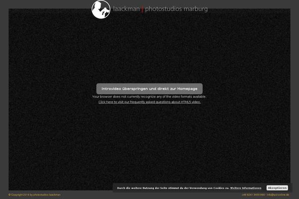 Highend theme site design template sample