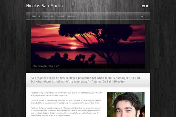 Awake theme site design template sample