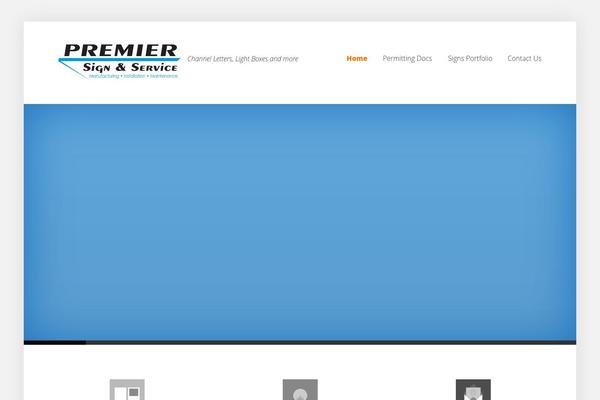 Foxy theme site design template sample