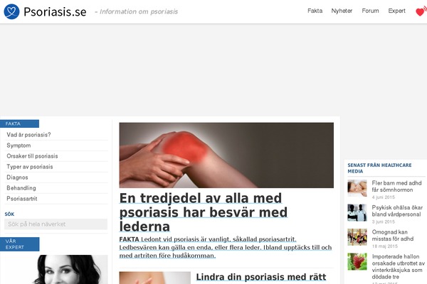 Site using Healthcare-ads-frontend plugin