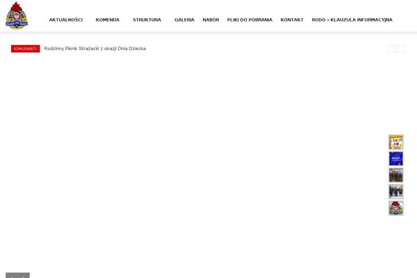 Fire-department theme site design template sample