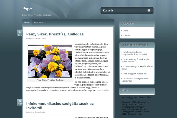 pspc.hu site used wpBurn Blue