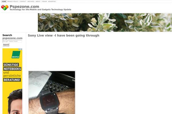Site using Featured Content Gallery plugin