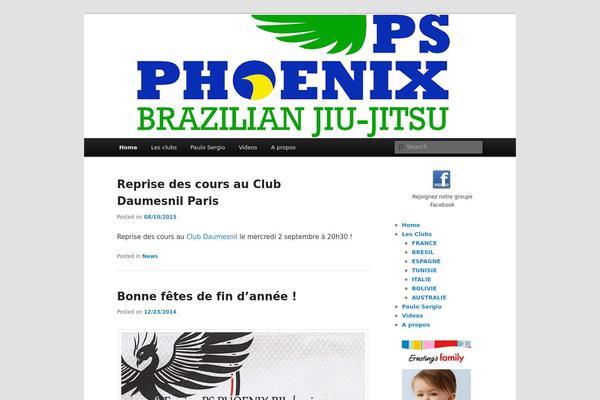 Twenty Eleven theme site design template sample