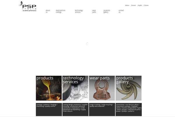 Psp theme site design template sample