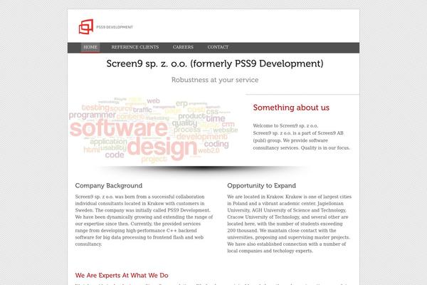 Squirrel theme site design template sample