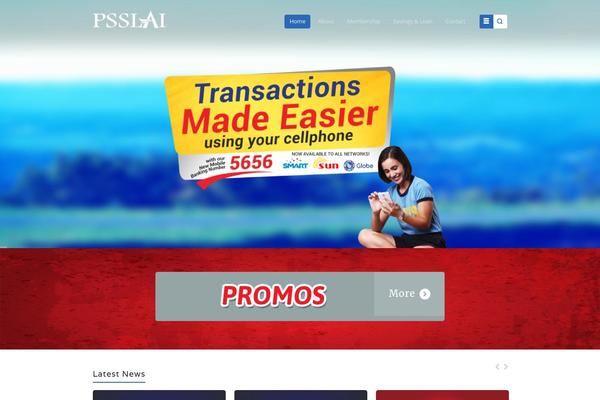 Reva theme site design template sample