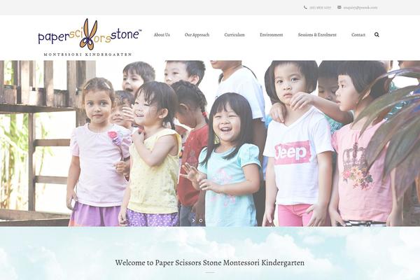 Electrify theme site design template sample