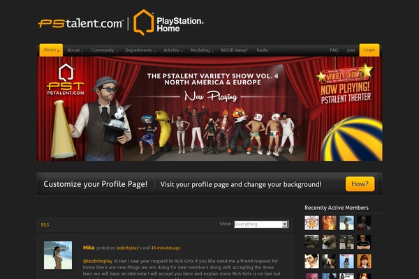 KLEO Child theme site design template sample