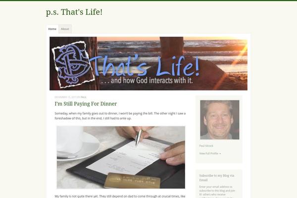 Misty Lake theme site design template sample