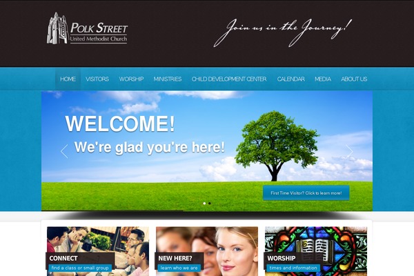 Churchope theme site design template sample