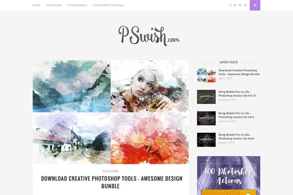 Florence theme site design template sample