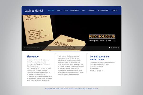 psy-antibes.com site used Designagency