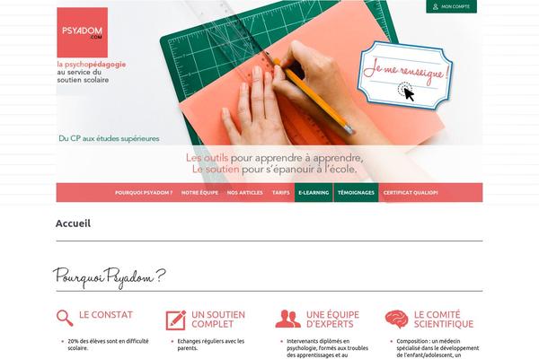 Site using Accordion plugin