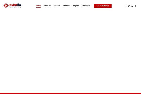 Bahr theme site design template sample