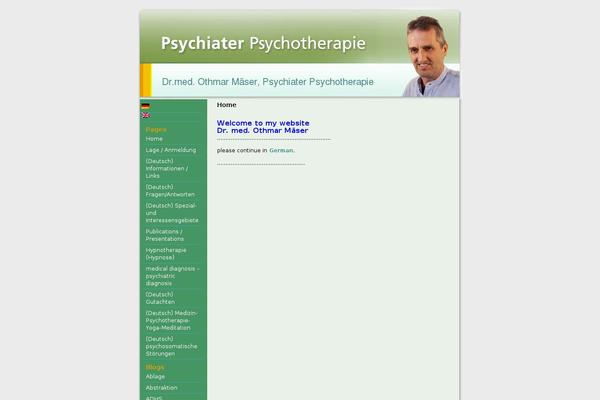 Site using qTranslate plugin
