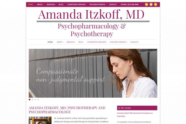 Beverly theme site design template sample