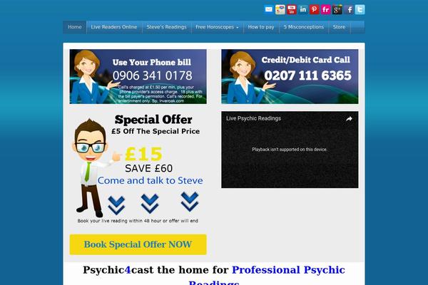 psychic4cast.com site used Imscflex