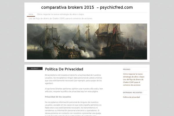 Skirmish theme site design template sample
