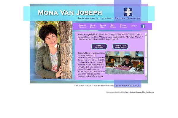 Mona theme site design template sample