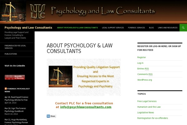 Twenty Fourteen theme site design template sample