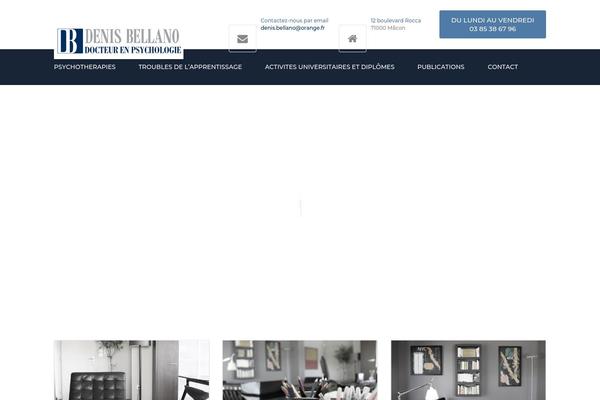 Psychiatrist theme site design template sample